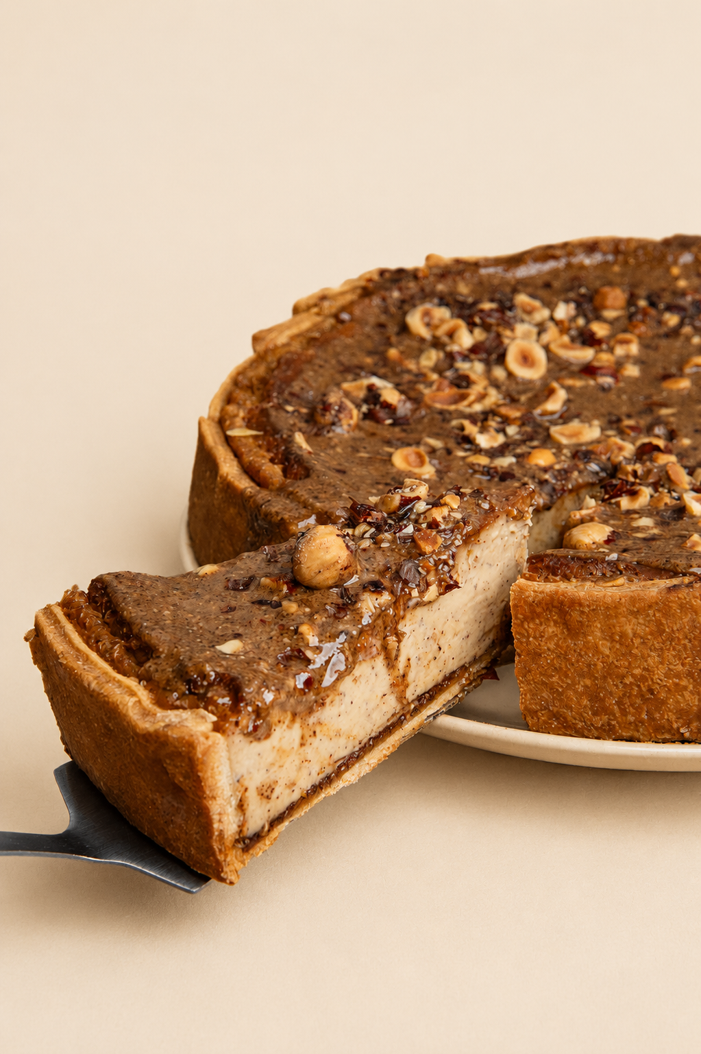 Flan noisette