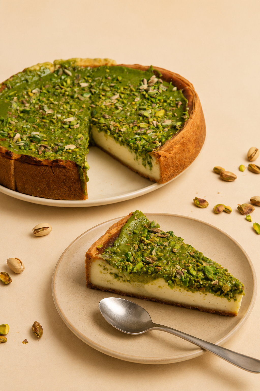 Flan pistache d'Antep