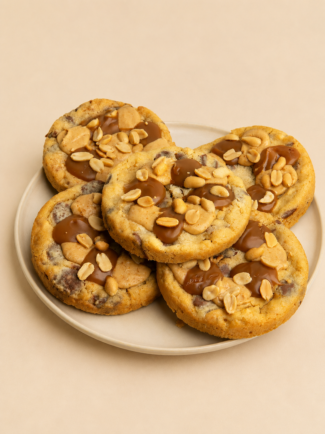 Cookies Cacahuète Caramel