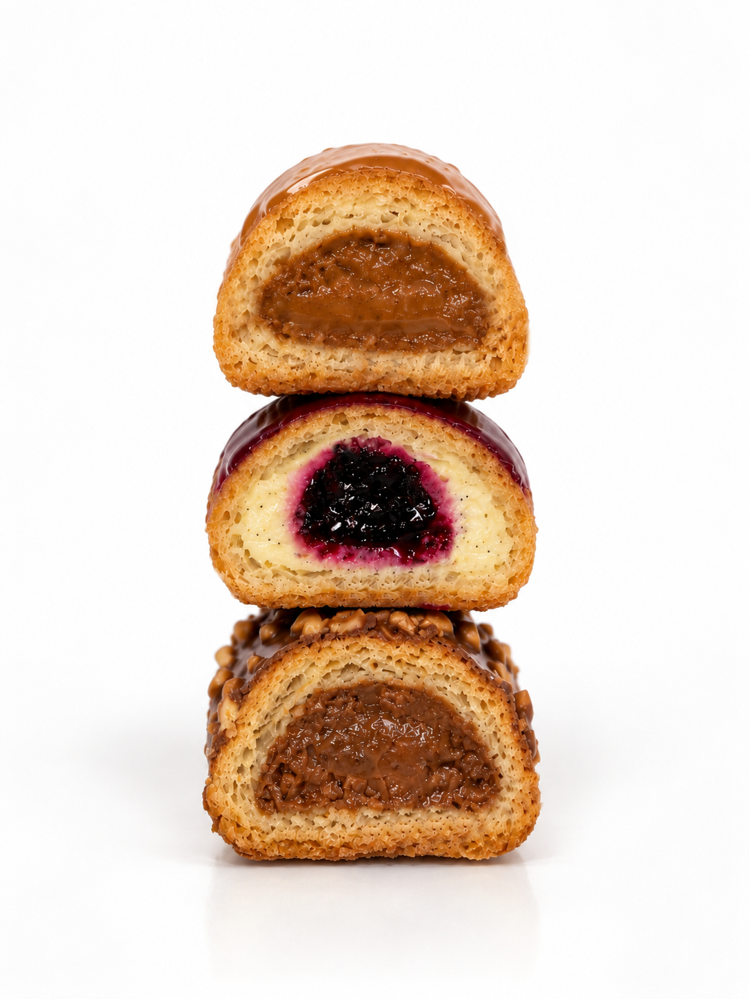 Éclair Vanille Cassis