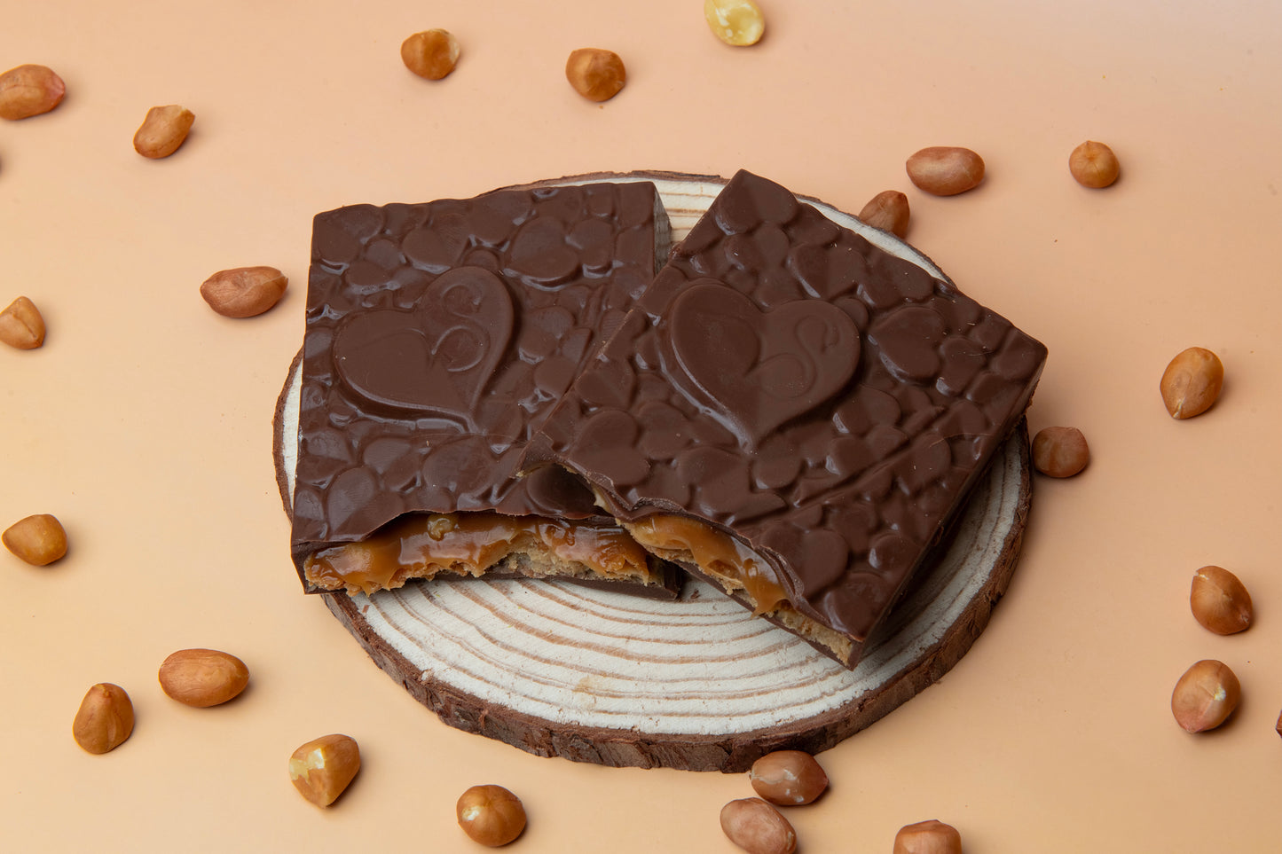 Tablette Caramel Cacahuète