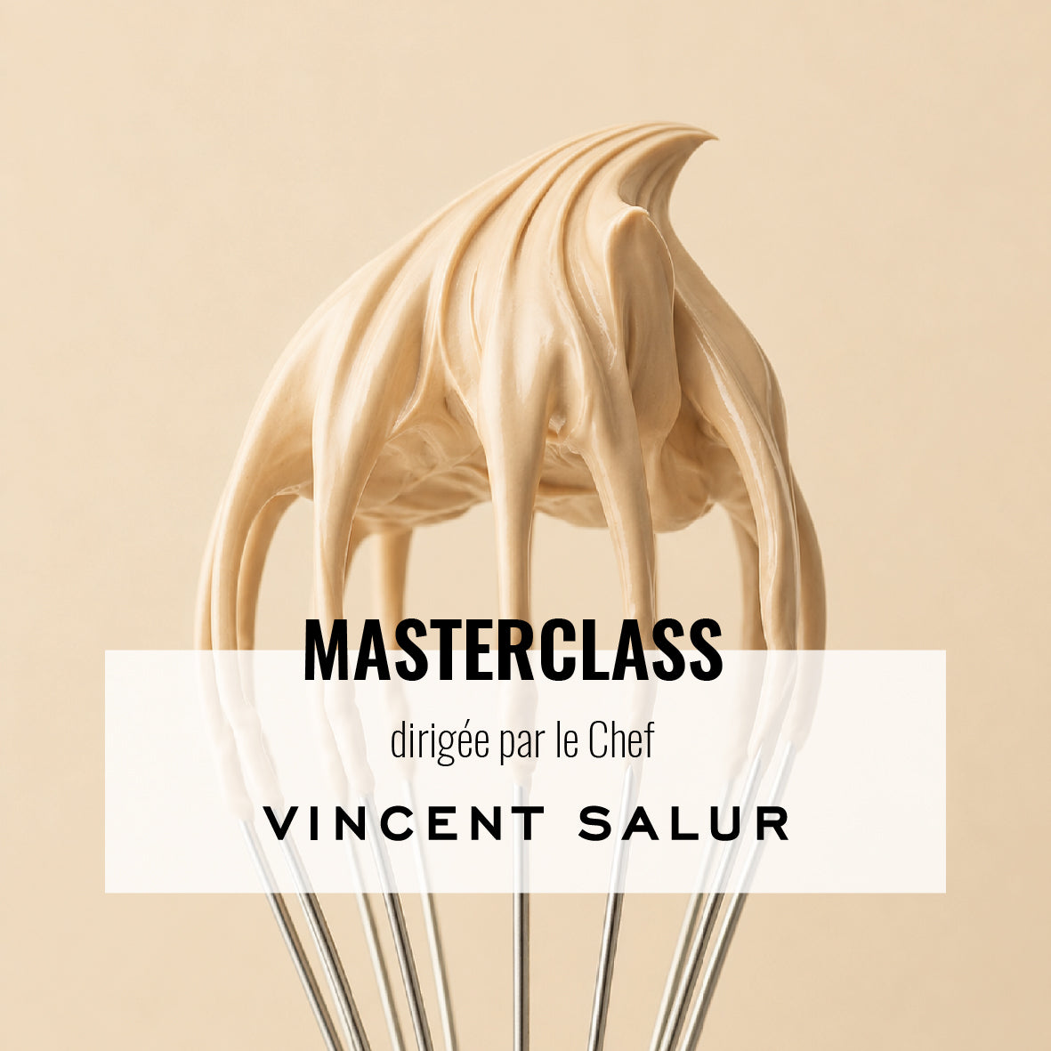 Atelier Masterclass • 26/09/2026 • Autour de la vanille